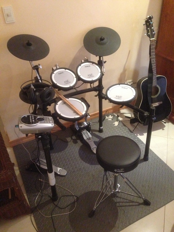 Ma TD-15K V-Tour Series de Roland - ça c'est de la bonne V-Drums !